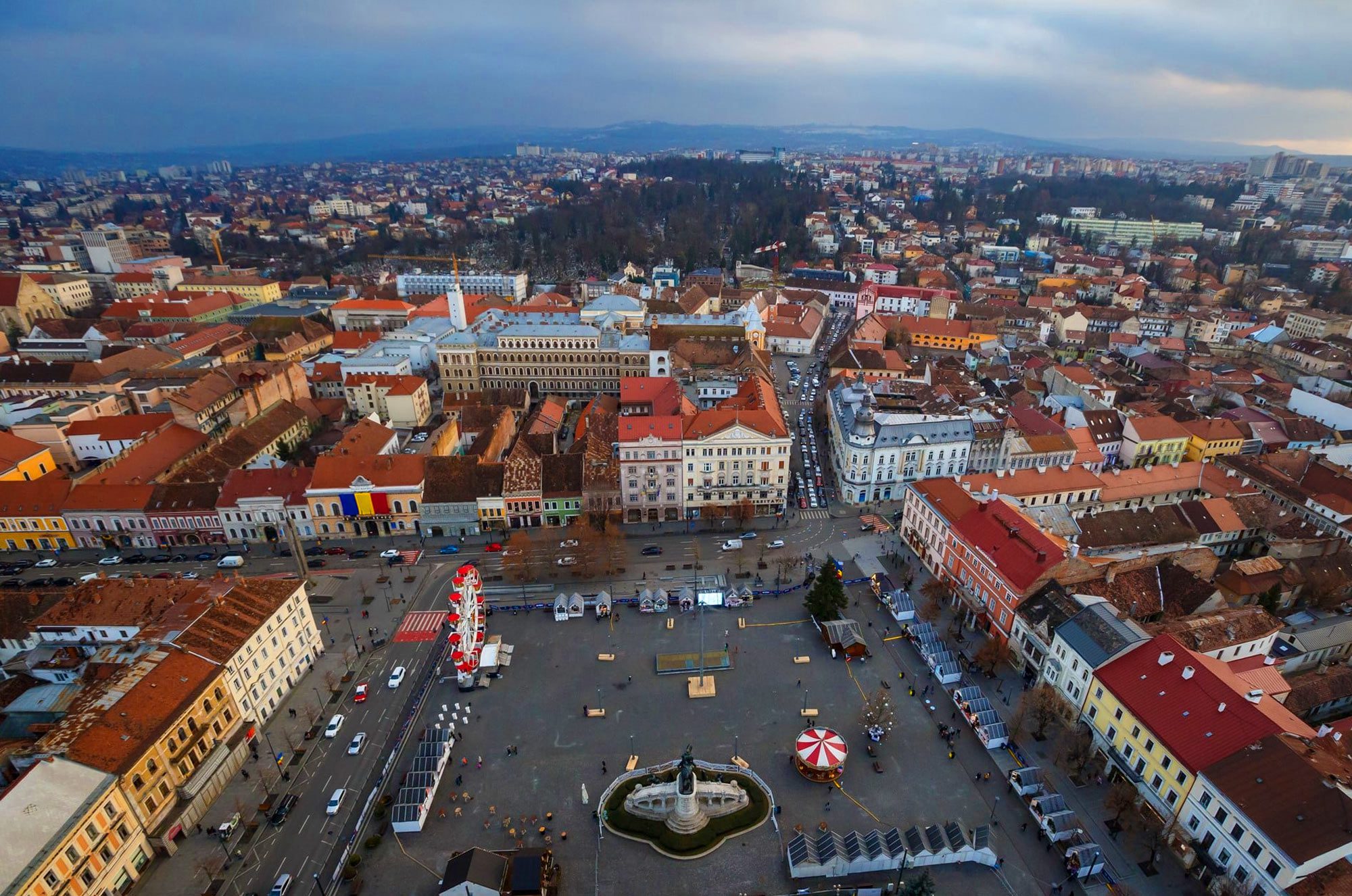 Clădiri istorice din Cluj-Napoca Piața Unirii